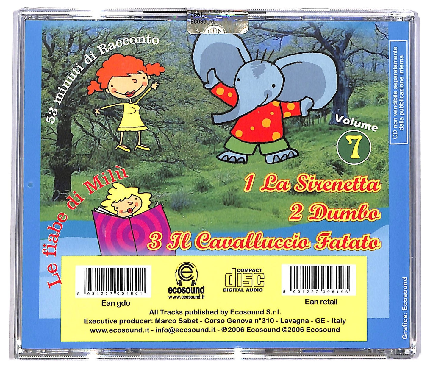 EBOND Various - Le Fiabe di Minu vol.7 CD CD083327