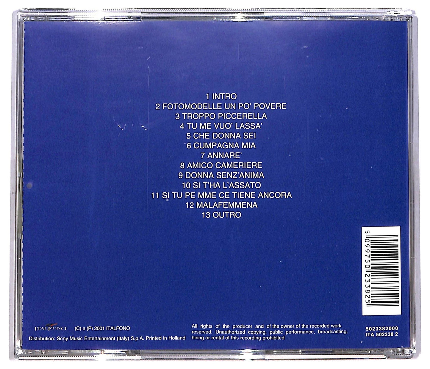 EBOND Gigi D'Alessio - Passo Dopo Passo CD CD083417