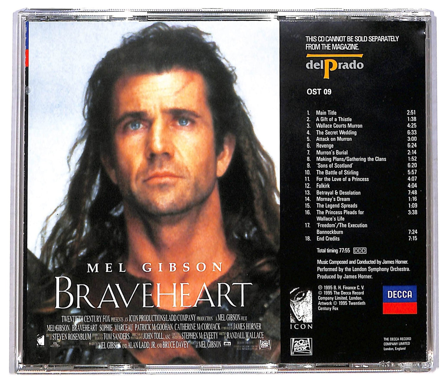 EBOND Various - Braveheart (Original Motion Picture Soundtrack) CD CD083552