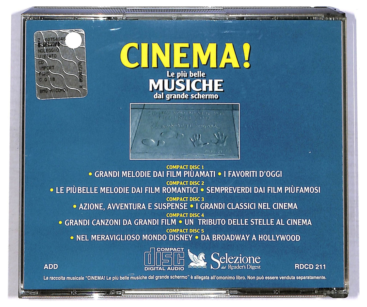 EBOND Various - Cinema! Le Piu Belle Musiche Del Grande Schermo CD CD083616