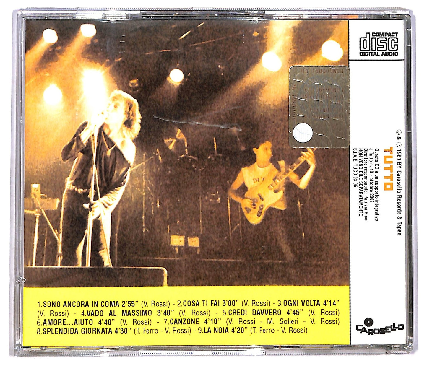 EBOND Vasco Rossi - Vado Al Massimo CD CD083626