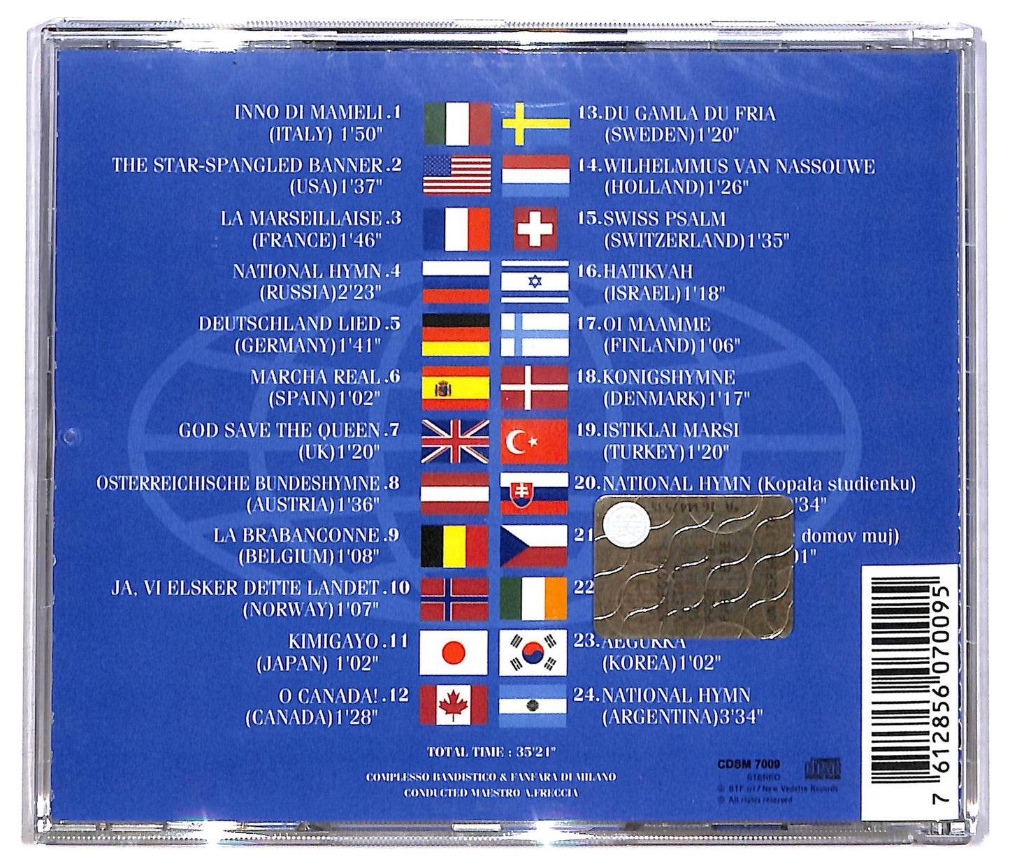 EBOND National Anthems - Inni Nazionali CD CD083643