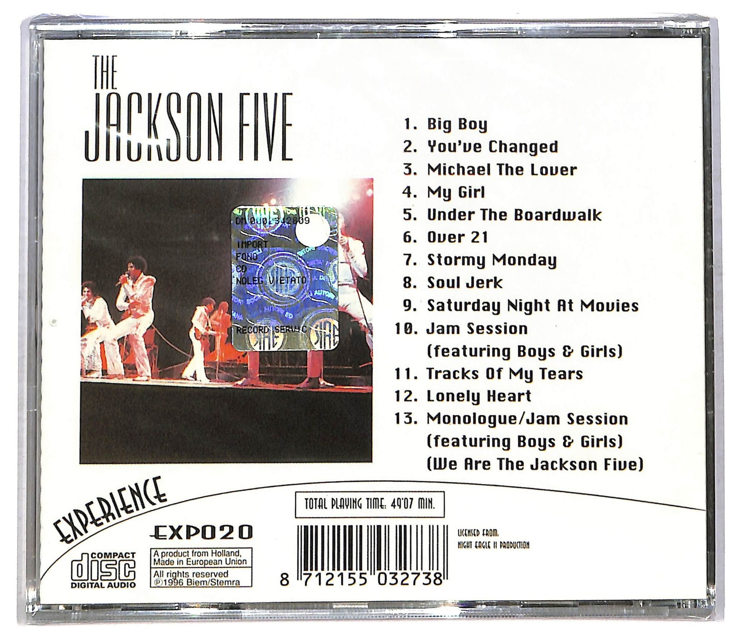 EBOND The Jackson 5 - The Jackson Five CD CD083850