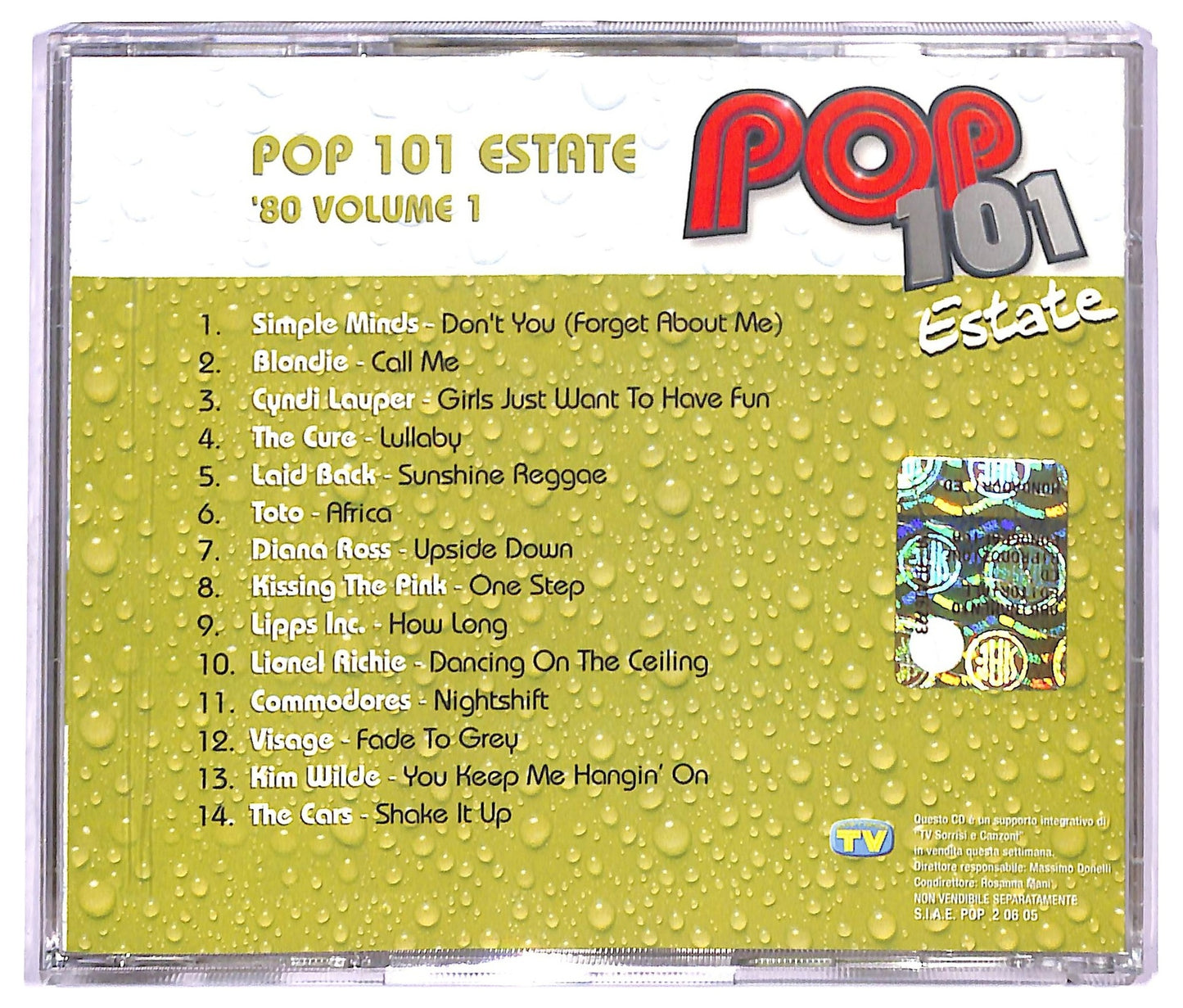 EBOND Various - Pop 101 Estate '80 CD CD083932