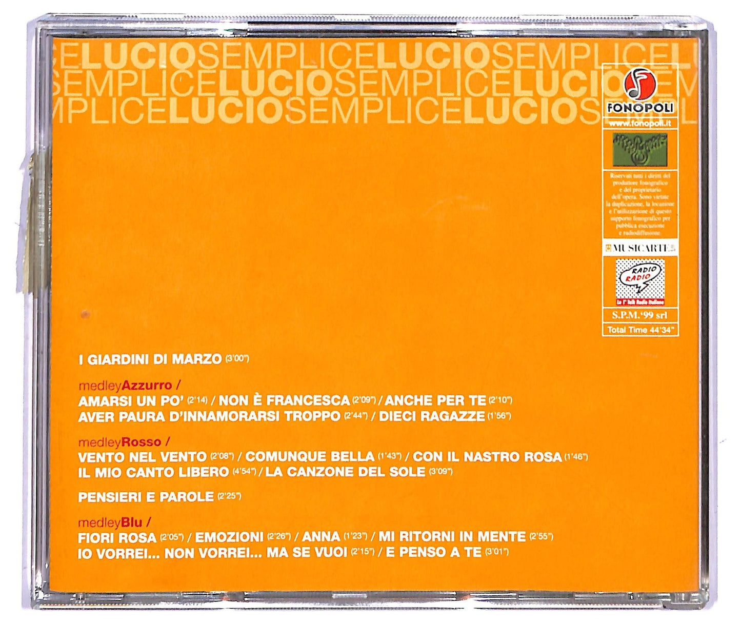 EBOND Giandomenico Anellino - Semplice Lucio CD CD084052
