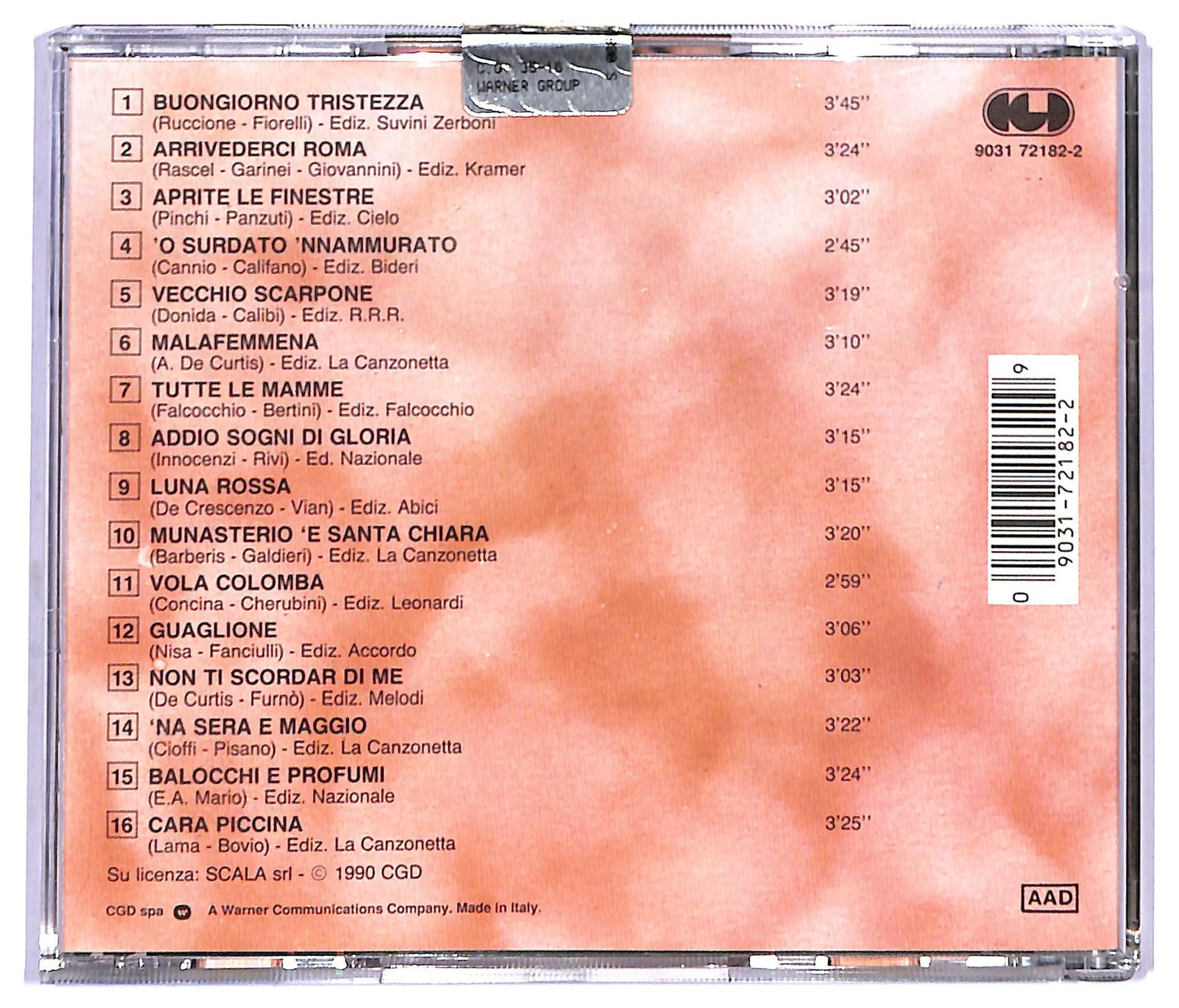 EBOND Claudio Villa - Le Piu Belle Canzoni CD CD084101