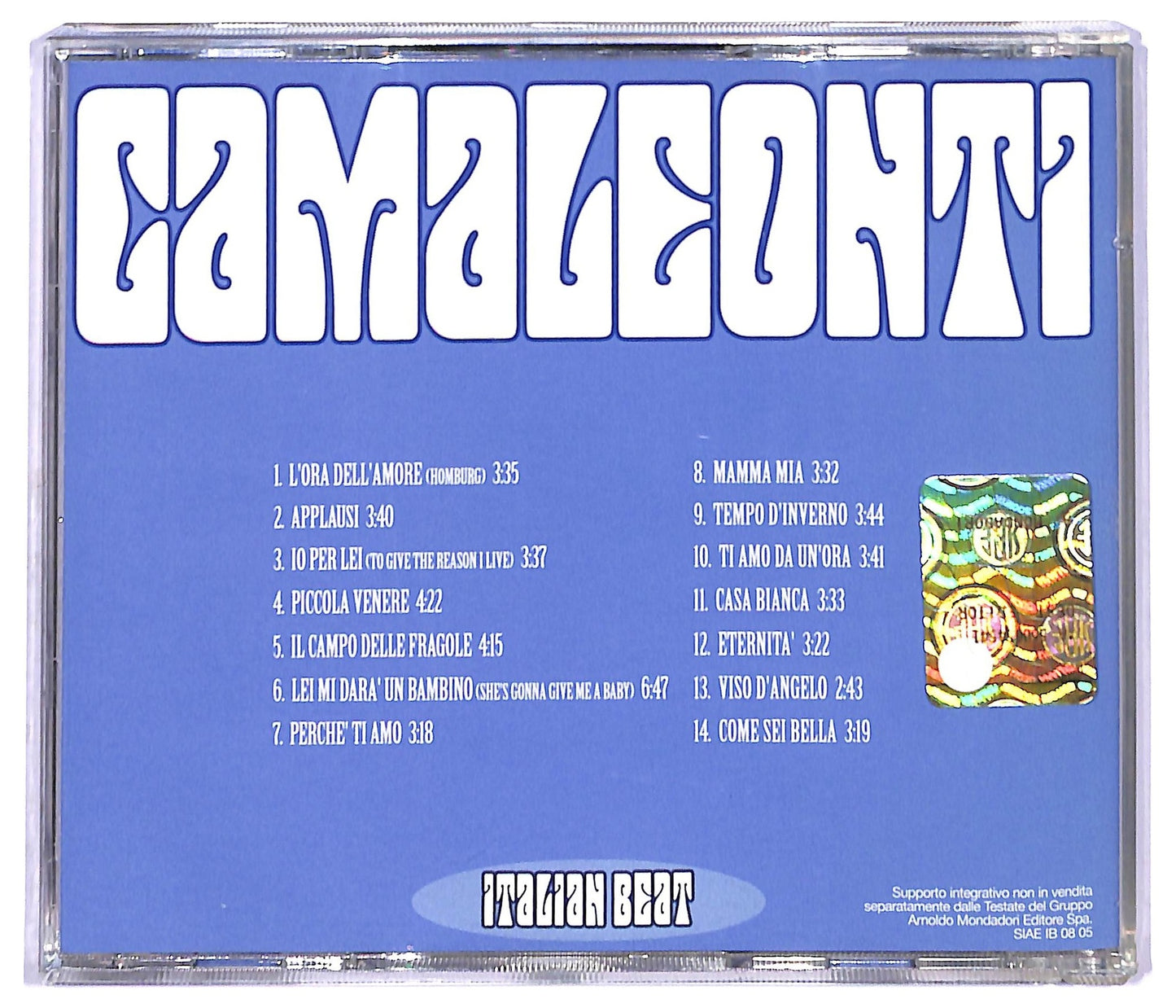 EBOND I Camaleonti - Italian Beat CD CD084113