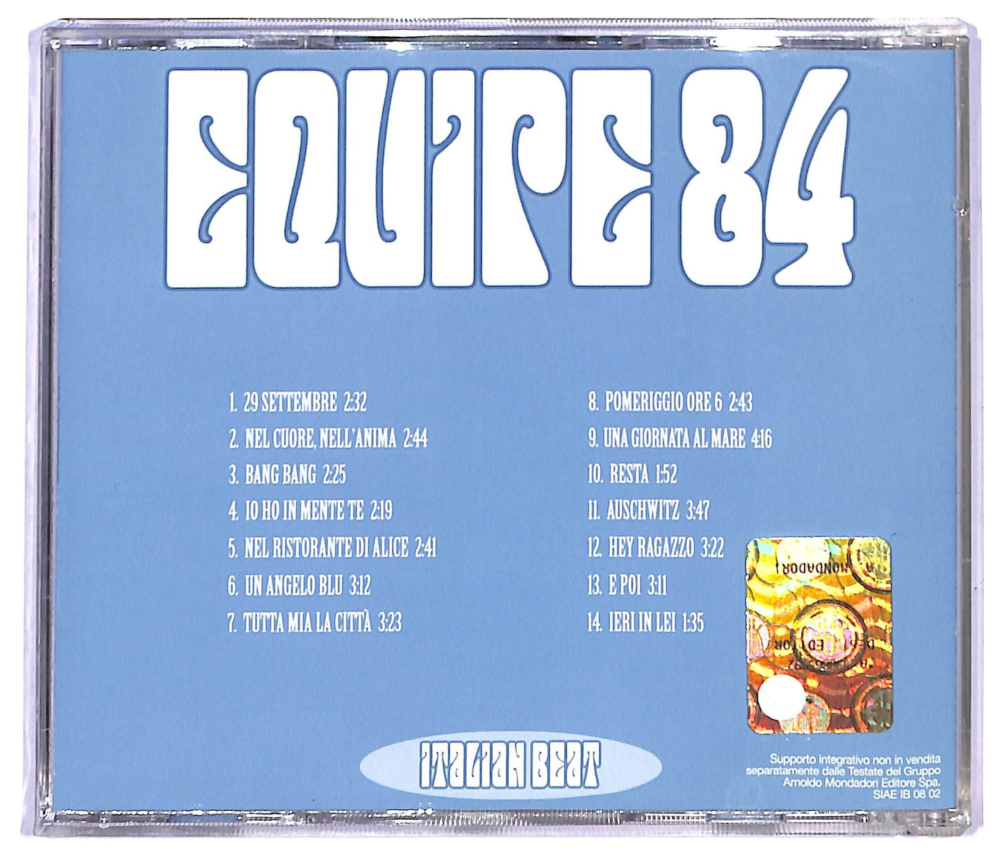 EBOND Equipe 84 - Italian Beat CD CD084124