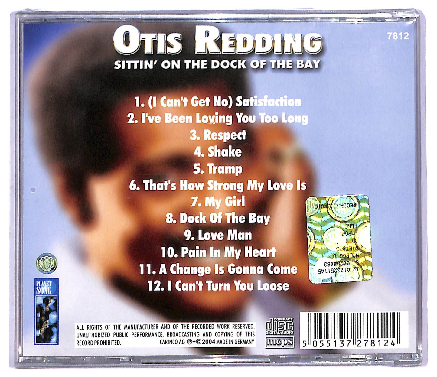 EBOND Otis Redding - Sittin' On The Dock Of The Bay CD CD084147