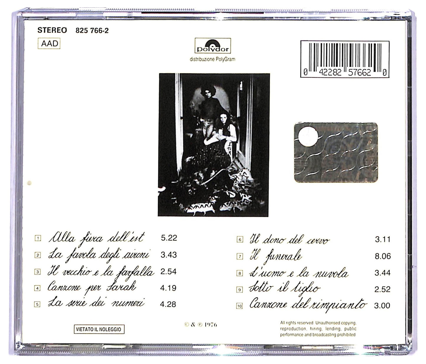 EBOND Angelo Branduardi - Alla Fiera Dell'Est CD CD084219