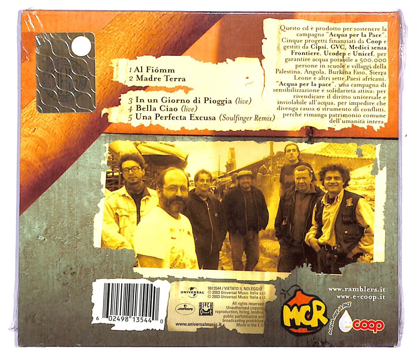 EBOND Modena City Ramblers - Gocce CD CD084246