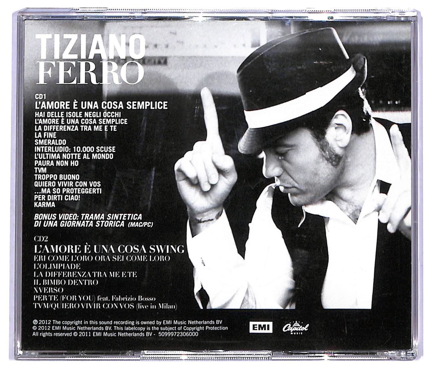EBOND Tiziano Ferro - L’Amore E Una Cosa Semplice (Special Edition) CD CD084326