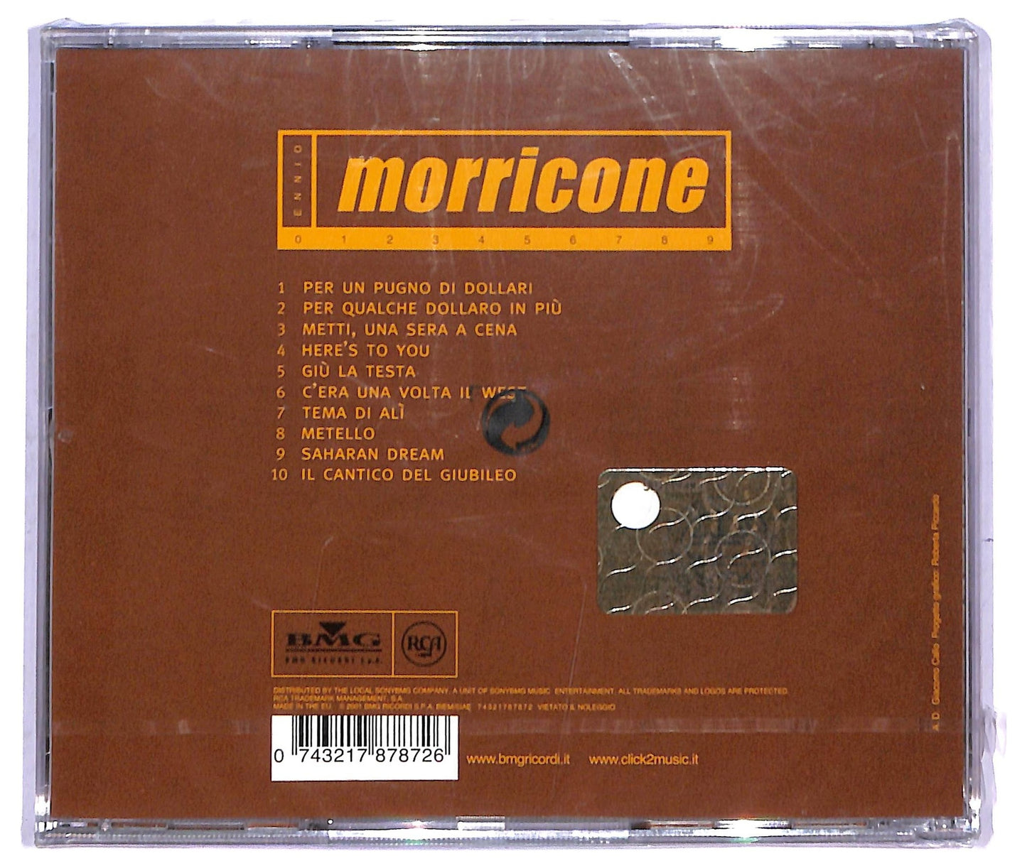 EBOND Morricone - Morricone CD CD084510