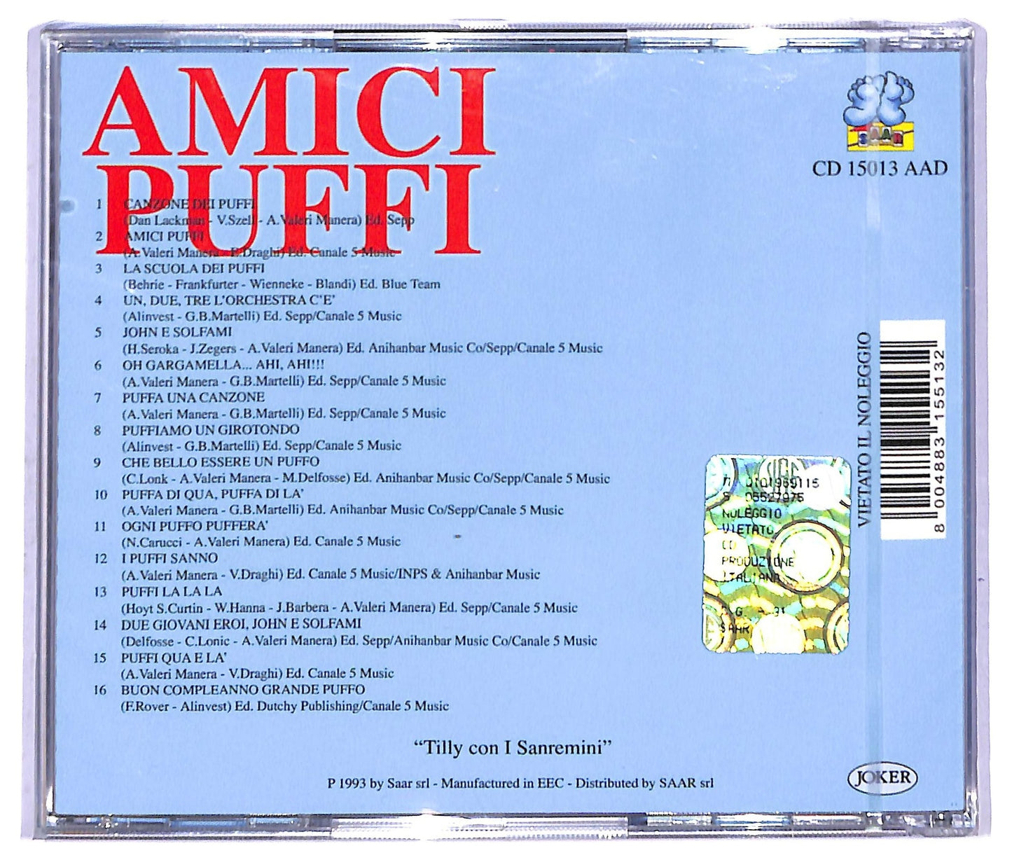 EBOND Various - Amici Puffi CD CD084511