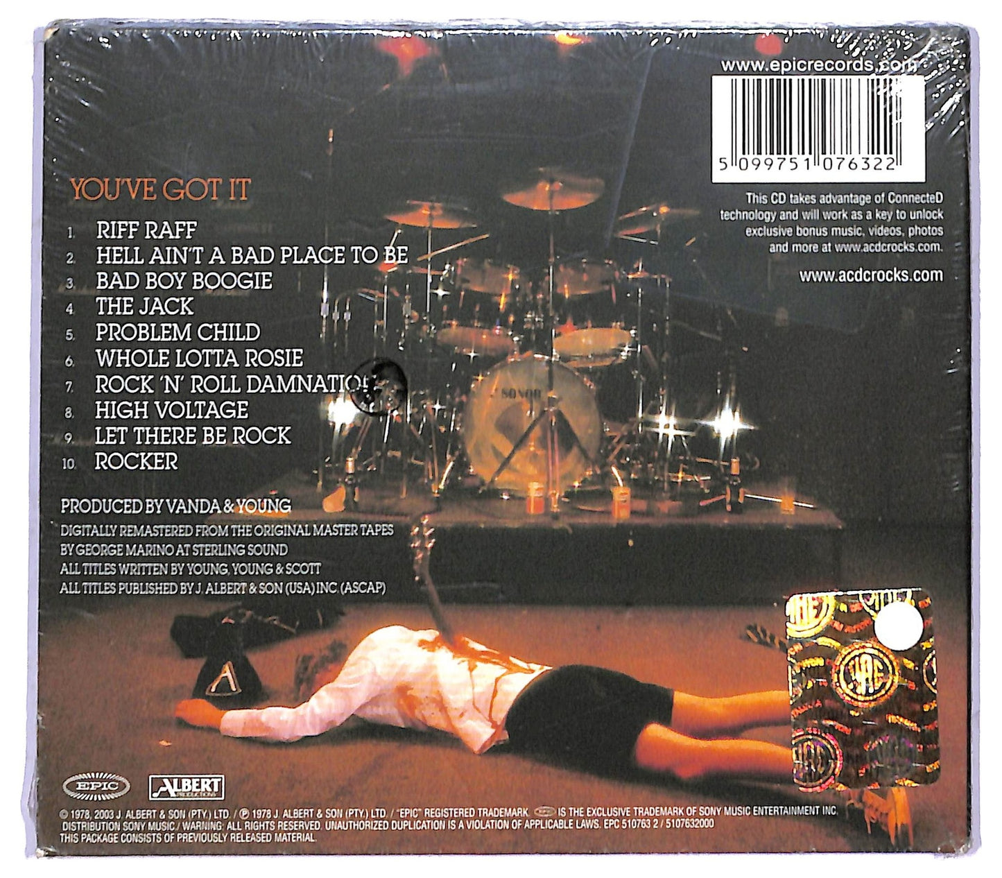 EBOND AC/DC - If You Want Blood You've Got It CD CD084541
