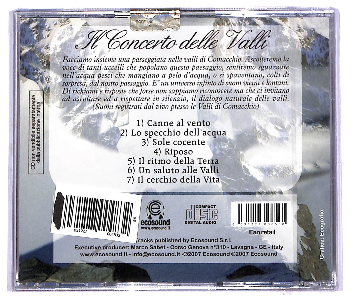 EBOND Various - il Concerto delle Valli CD CD084731