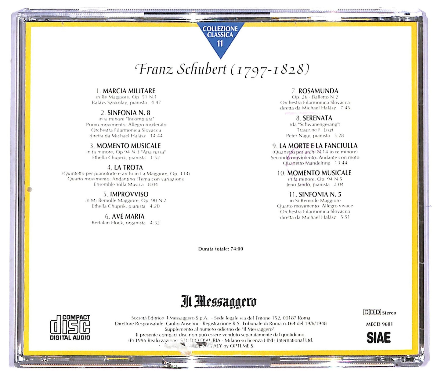 EBOND Various - Schubert CD CD084824