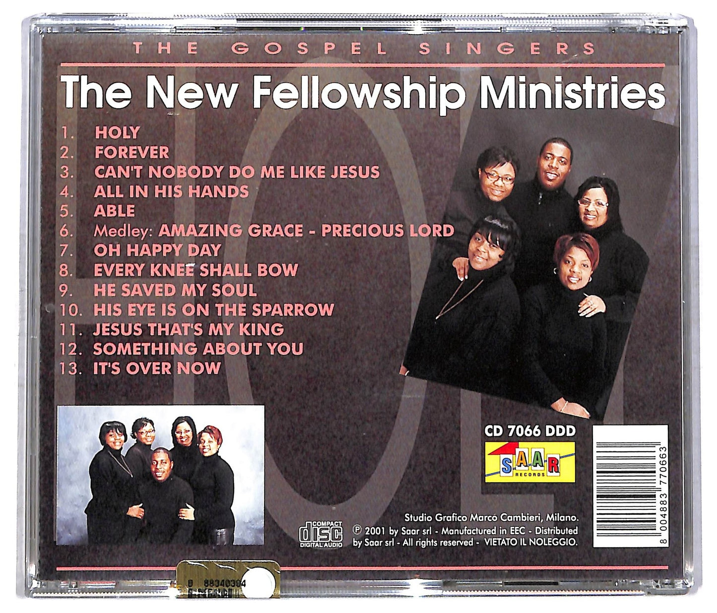EBOND The Gospel Singers - The New Fellowship Ministries CD CD084902