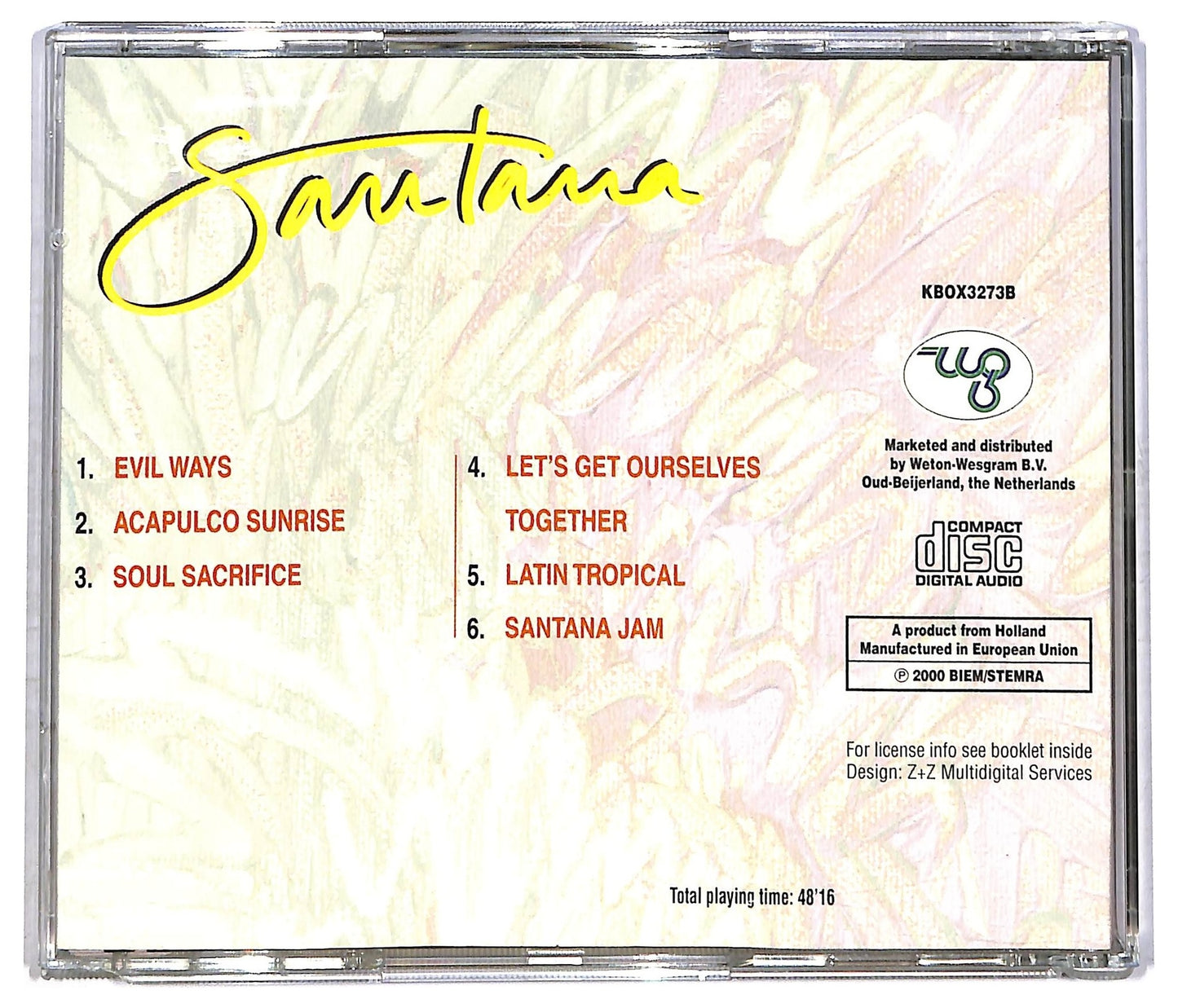 EBOND Santana - Santana n.2 CD CD084958