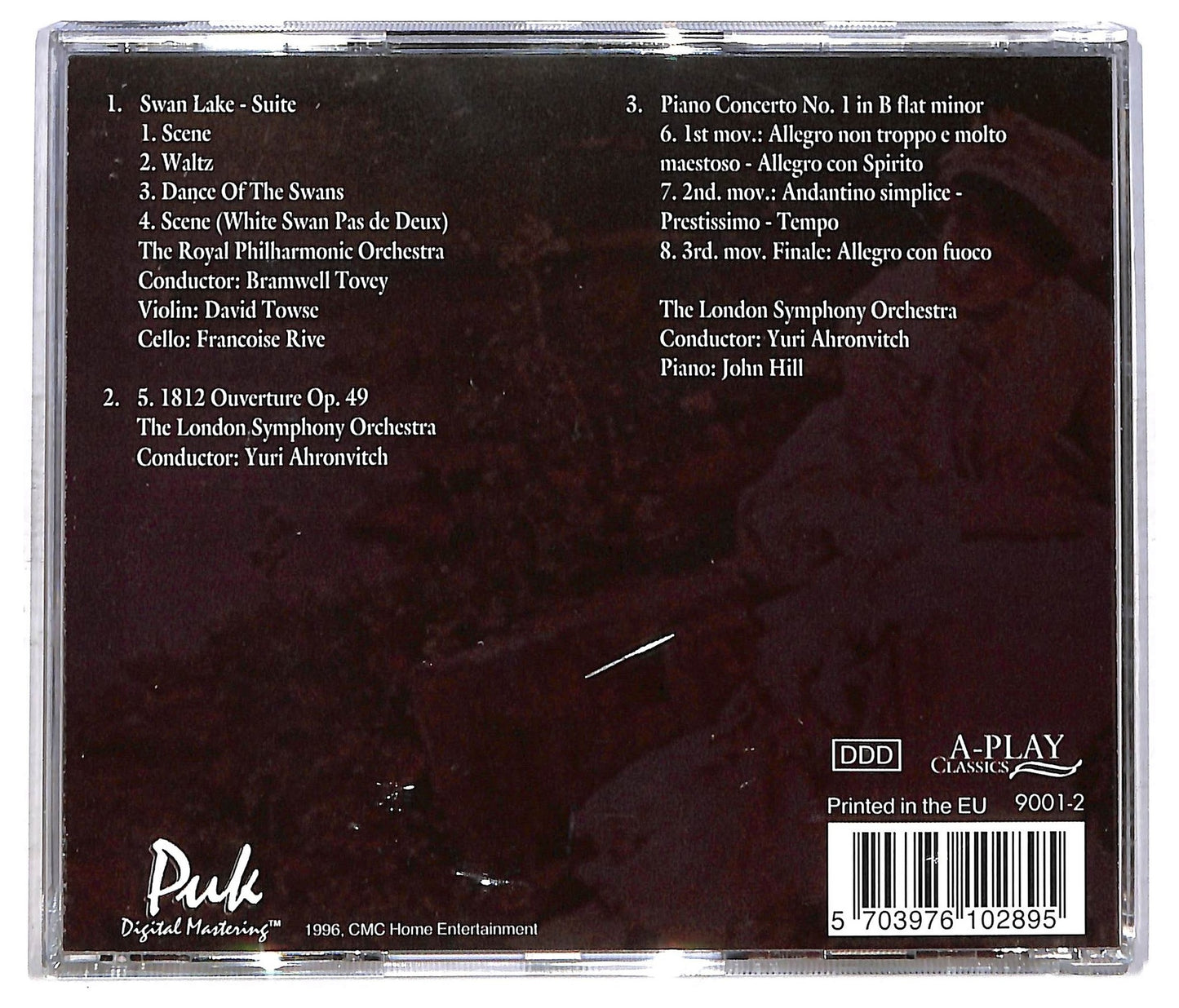 EBOND Tchaikovsky - Swan Lake CD CD085006