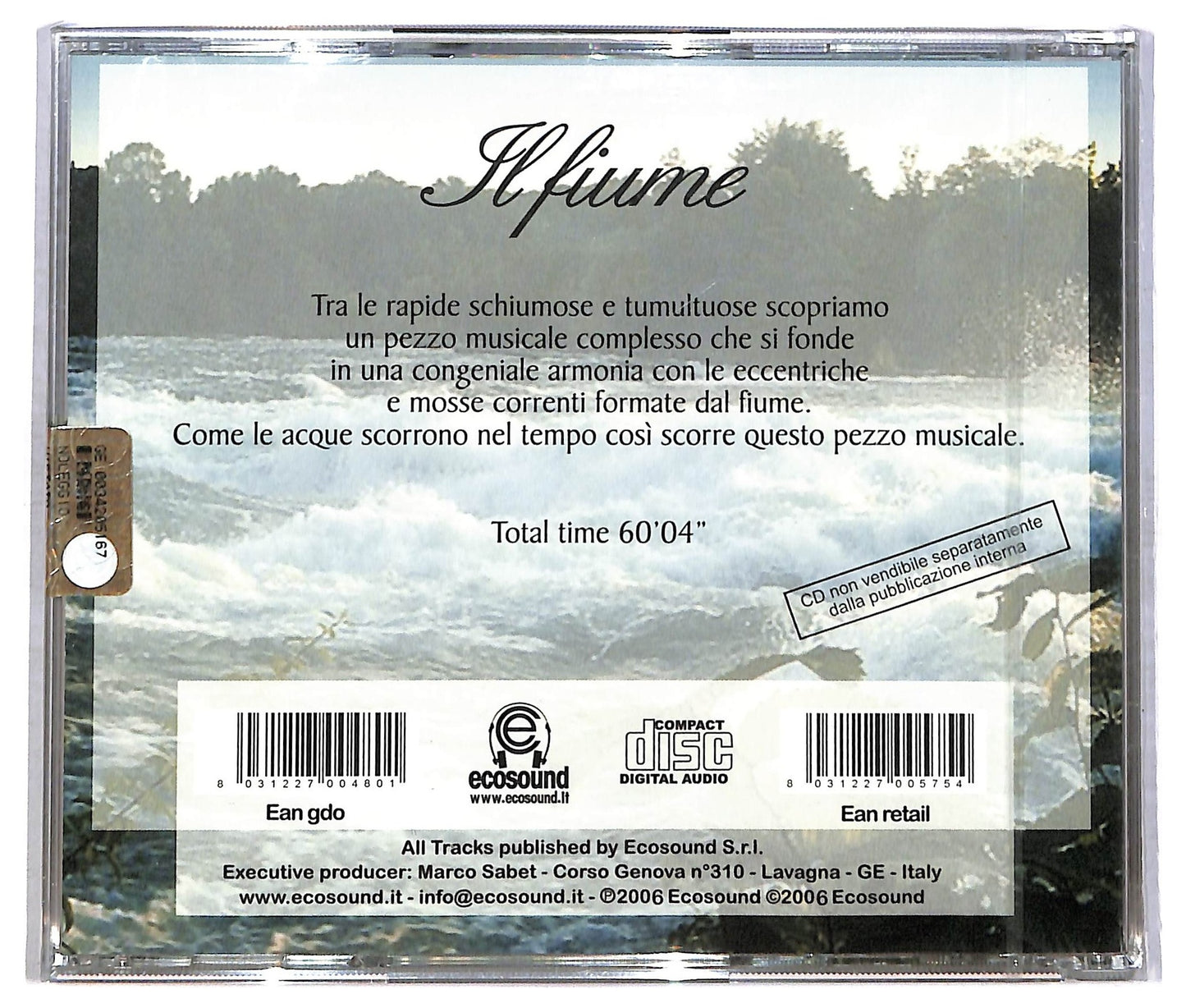 EBOND Various - il Fiume CD CD085024
