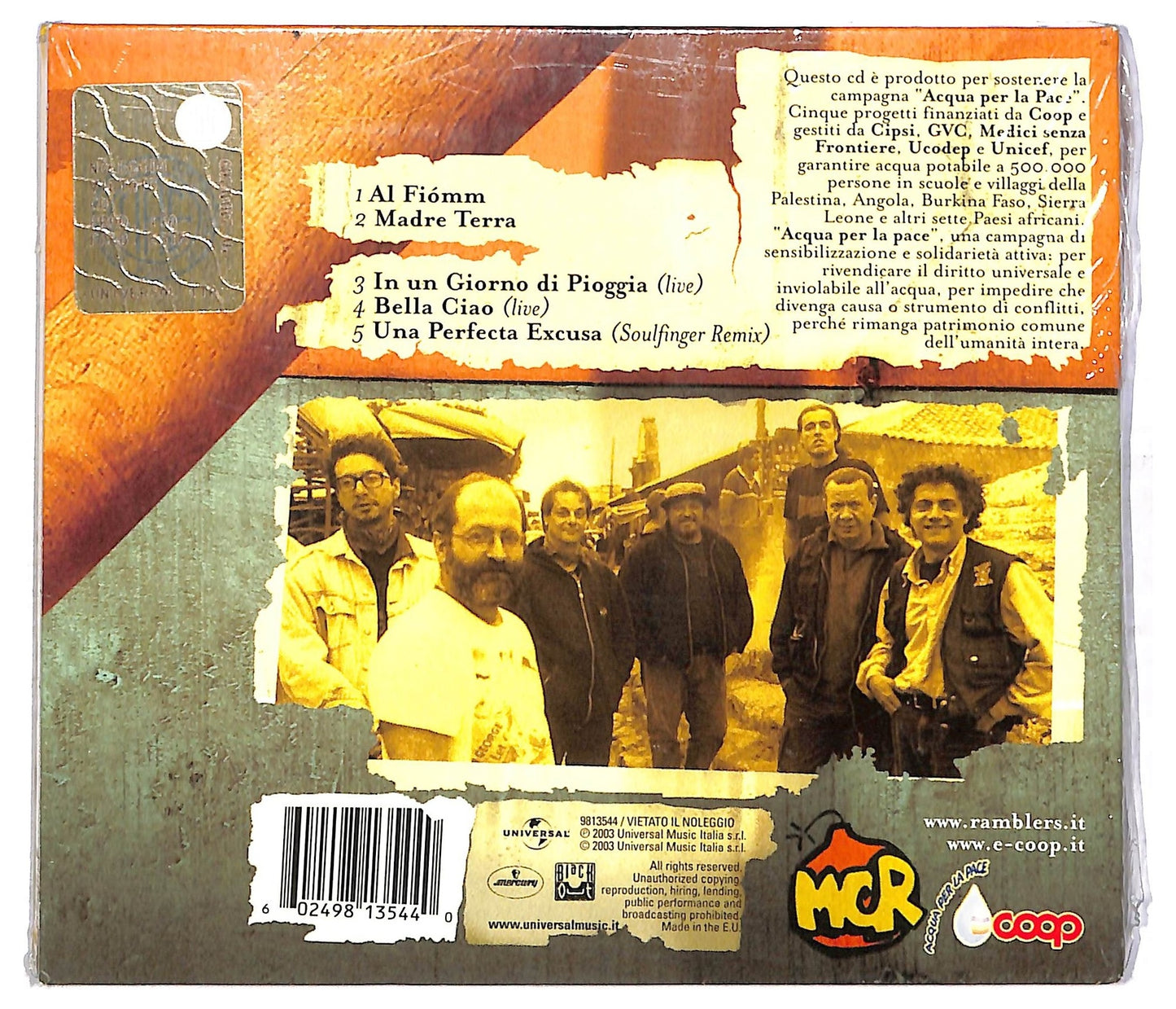 EBOND Modena City Ramblers - Gocce CD CD085106