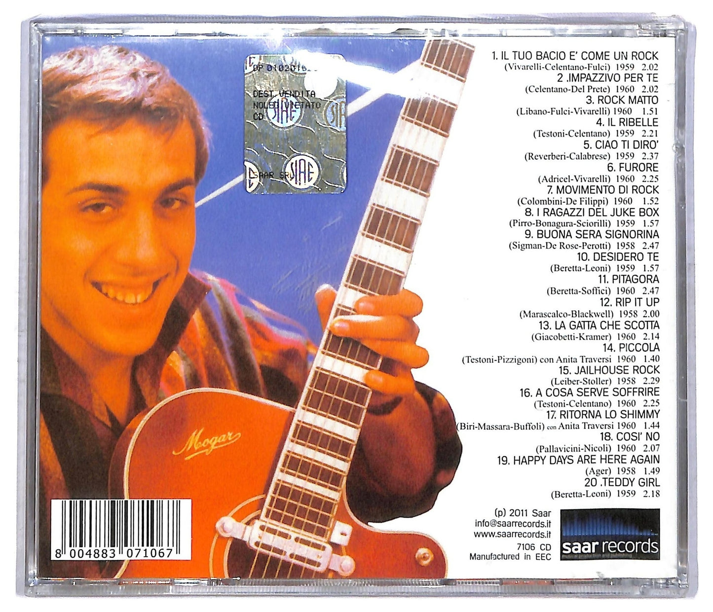 EBOND Adriano Celentano - Il Meglio Di CD CD085127