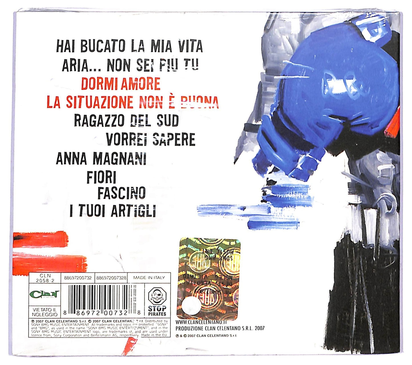 EBOND Celentano - Dormi Amore (La Situazione Non E Buona) CD CD085205