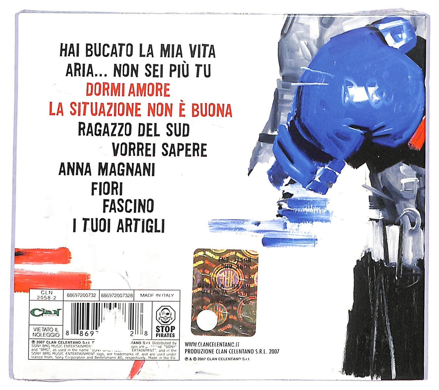 EBOND Celentano - Dormi Amore (La Situazione Non E Buona) CD CD085332