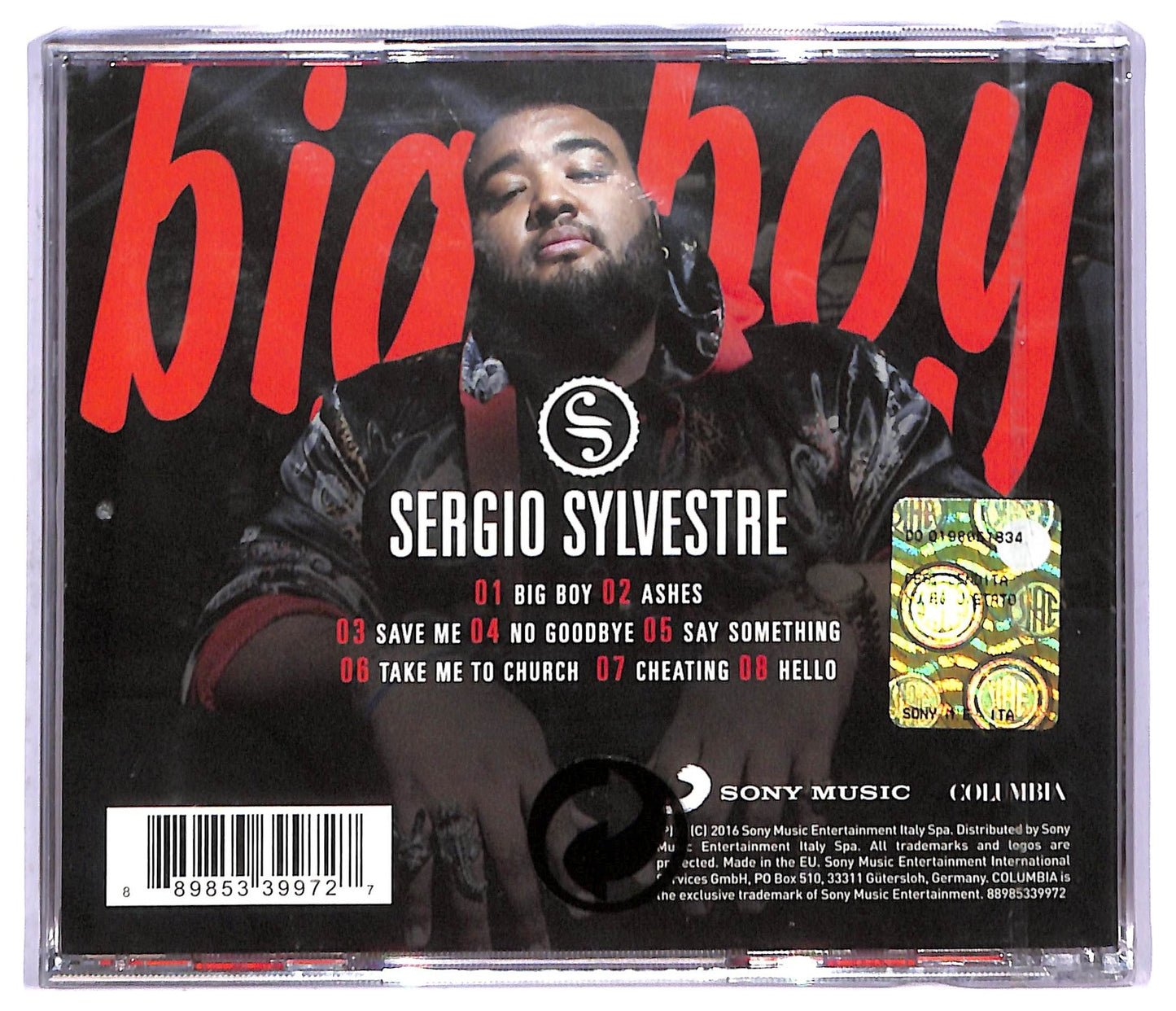 EBOND Sergio Sylvestre - Big Boy CD CD085535