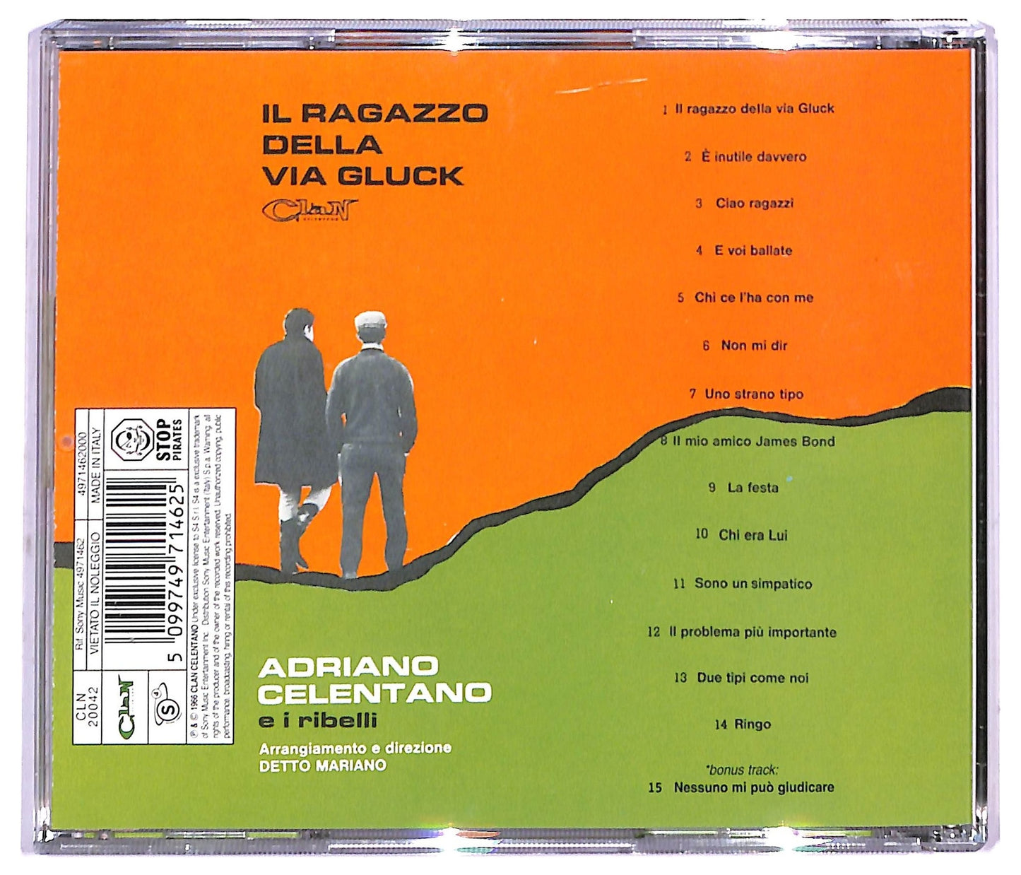 EBOND Adriano Celentano - Il Ragazzo Della Via Gluck CD CD085707