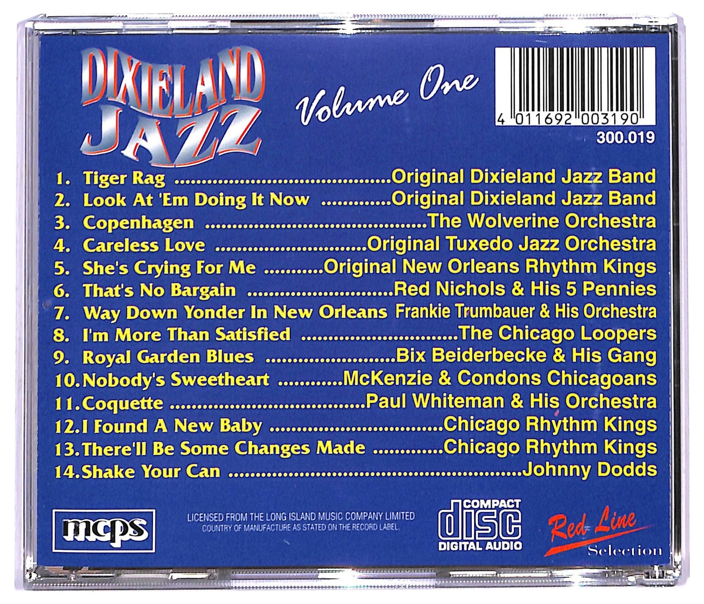 EBOND Various - Dixieland Jazz Volume One CD CD085743