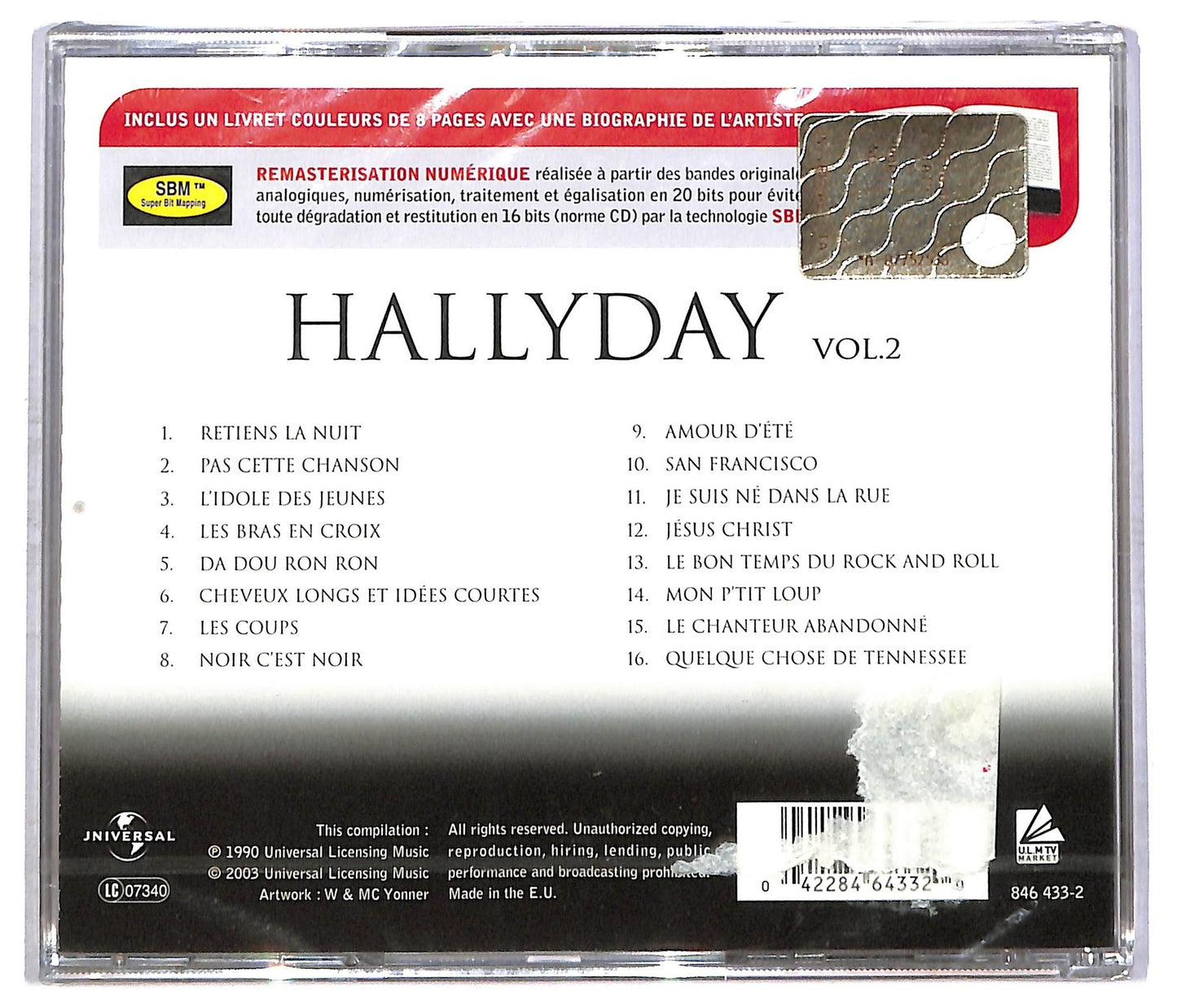 EBOND Johnny Hallyday - Vol.2 CD CD085927