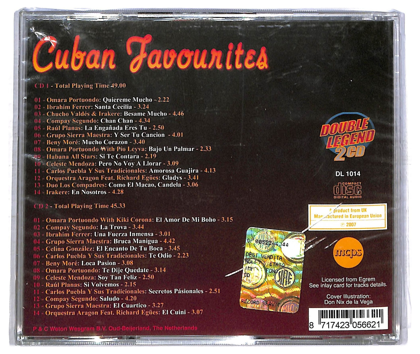 EBOND Various - Cuban favourites CD CD086225