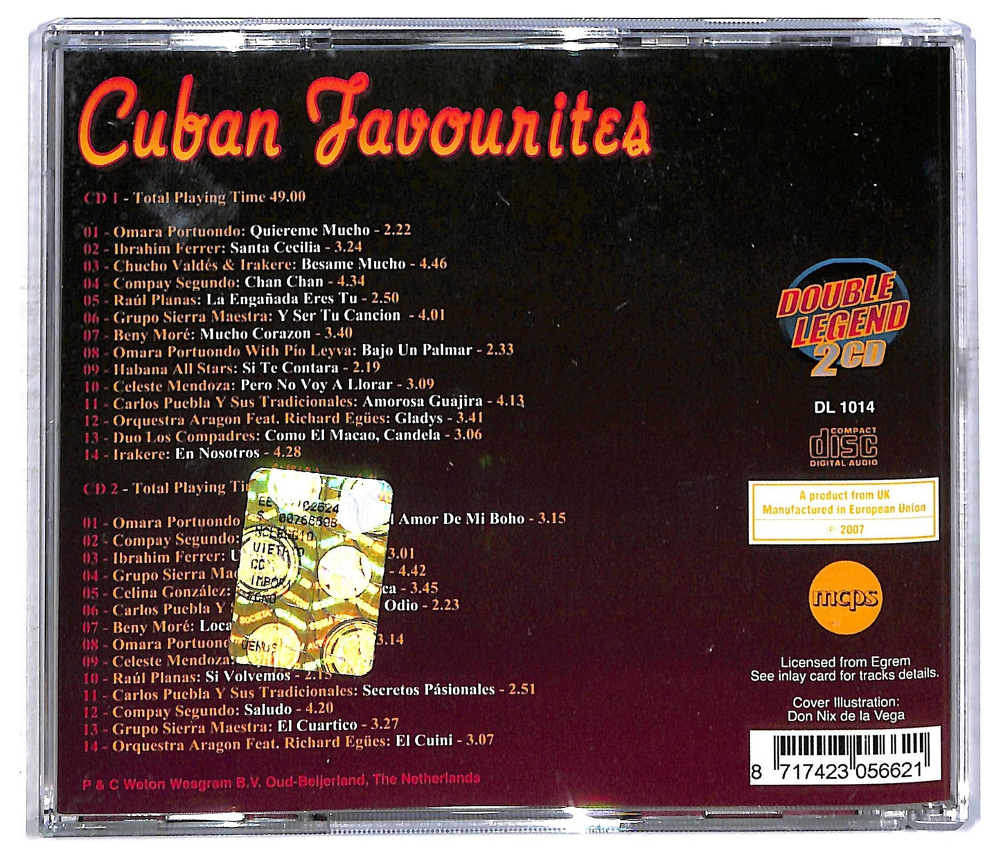 EBOND Various - Cuban favourites CD CD086246