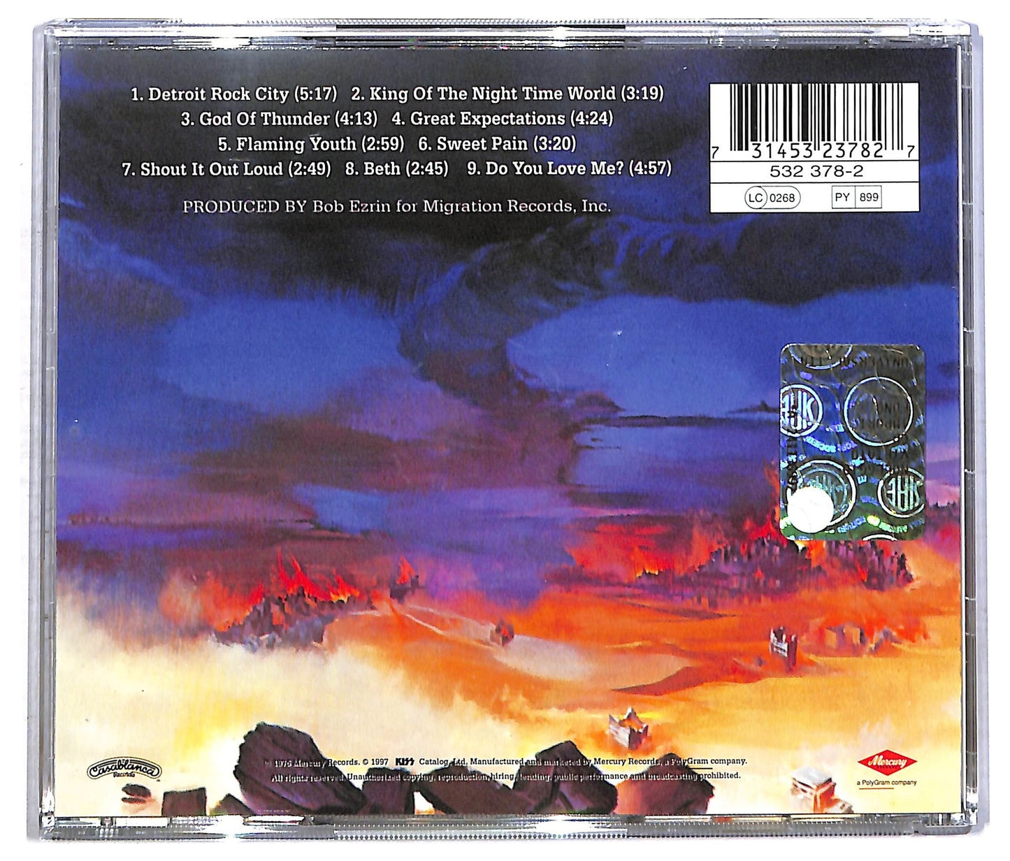 EBOND KISS - Destroyer CD CD086250