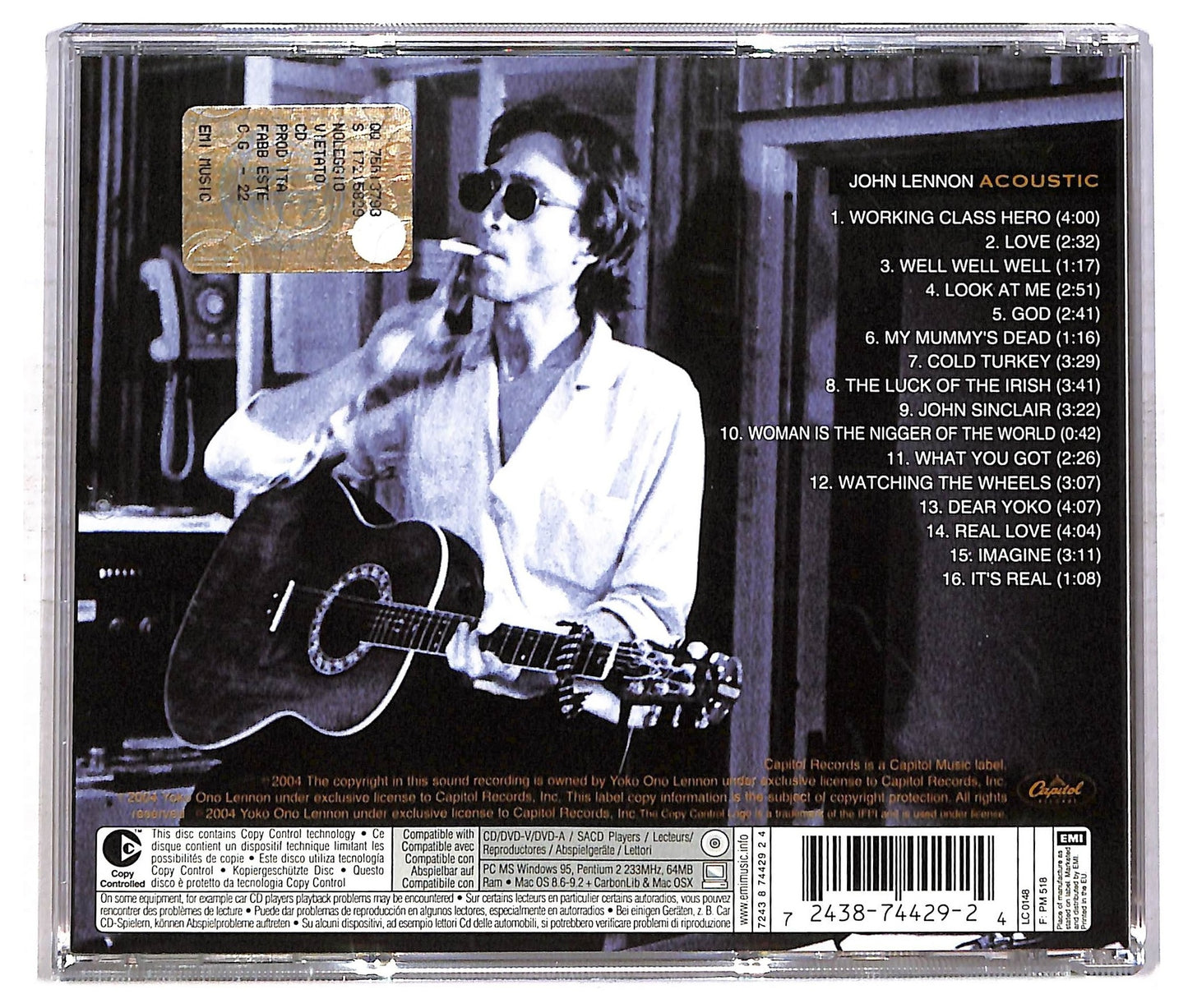 EBOND John Lennon - Acoustic CD CD086310