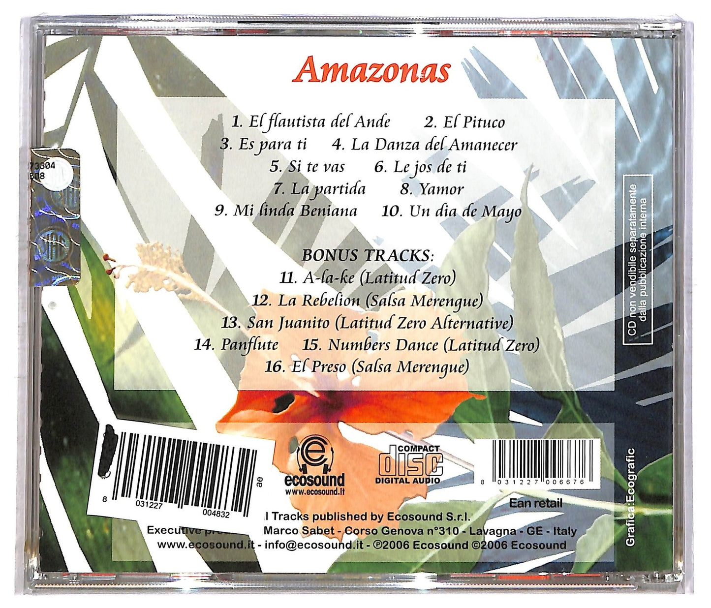 EBOND Various - Amazonas Danzaq del Amanecer CD CD086321