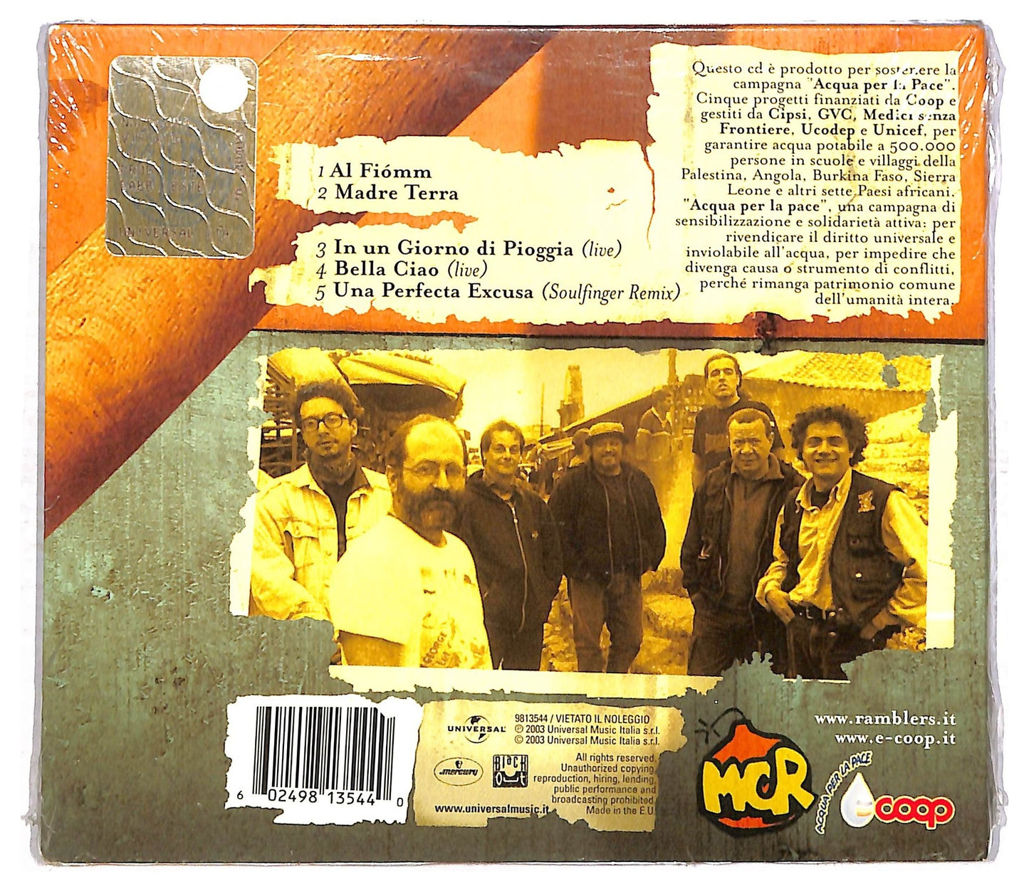 EBOND Modena City Ramblers - Gocce CD CD086357