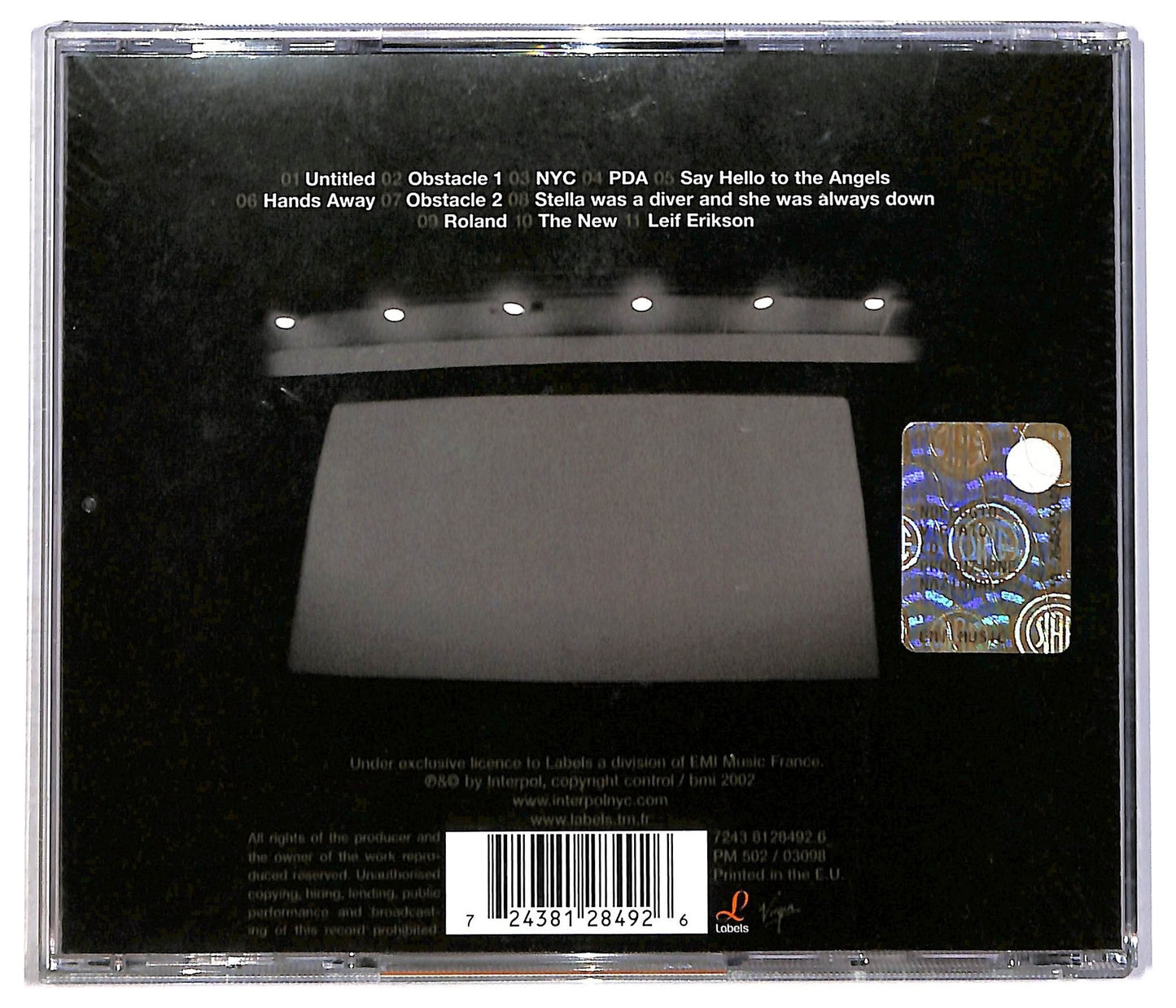 EBOND Interpol - Turn On The Bright Lights CD CD086404