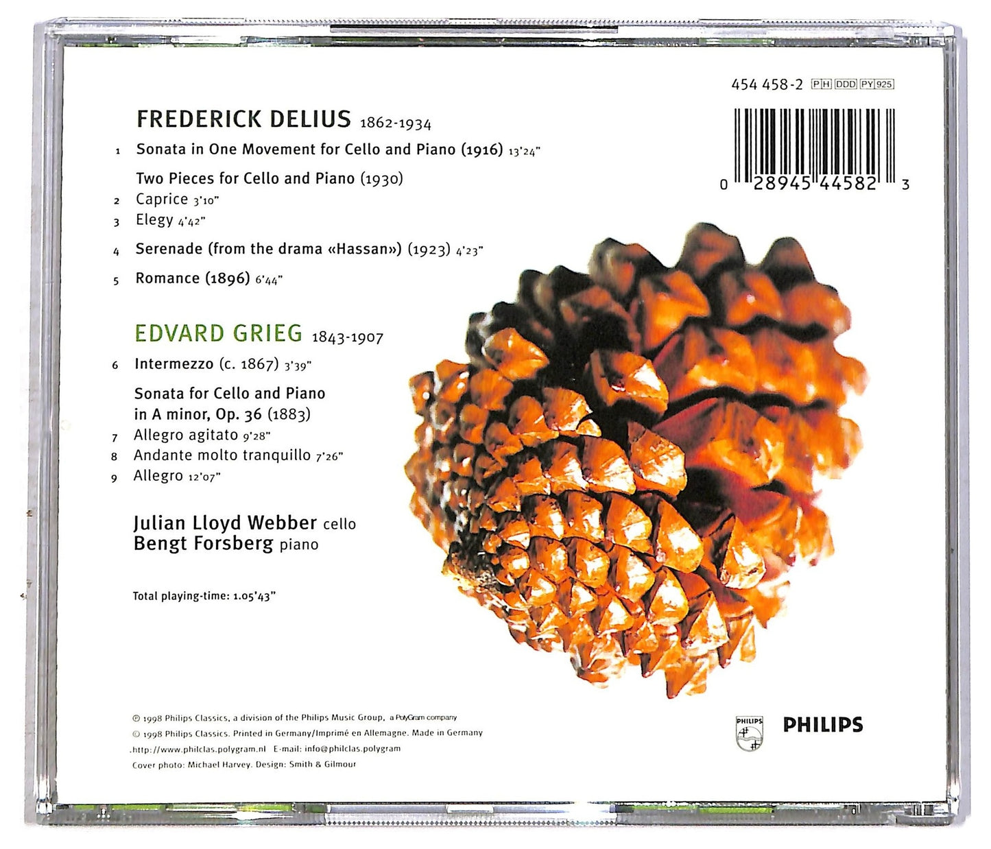 EBOND Julian Lloyd Webber - Complete Music For Cello And Piano CD CD086451