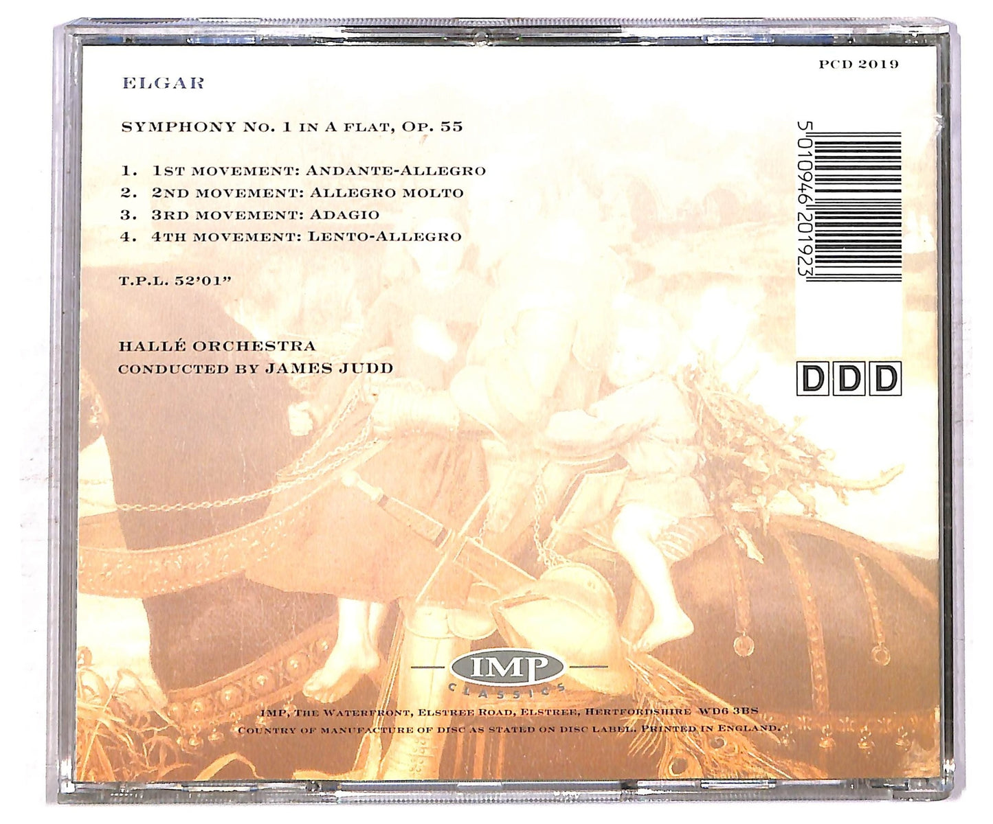 EBOND Elgar - Symphony No. 1 CD CD086458