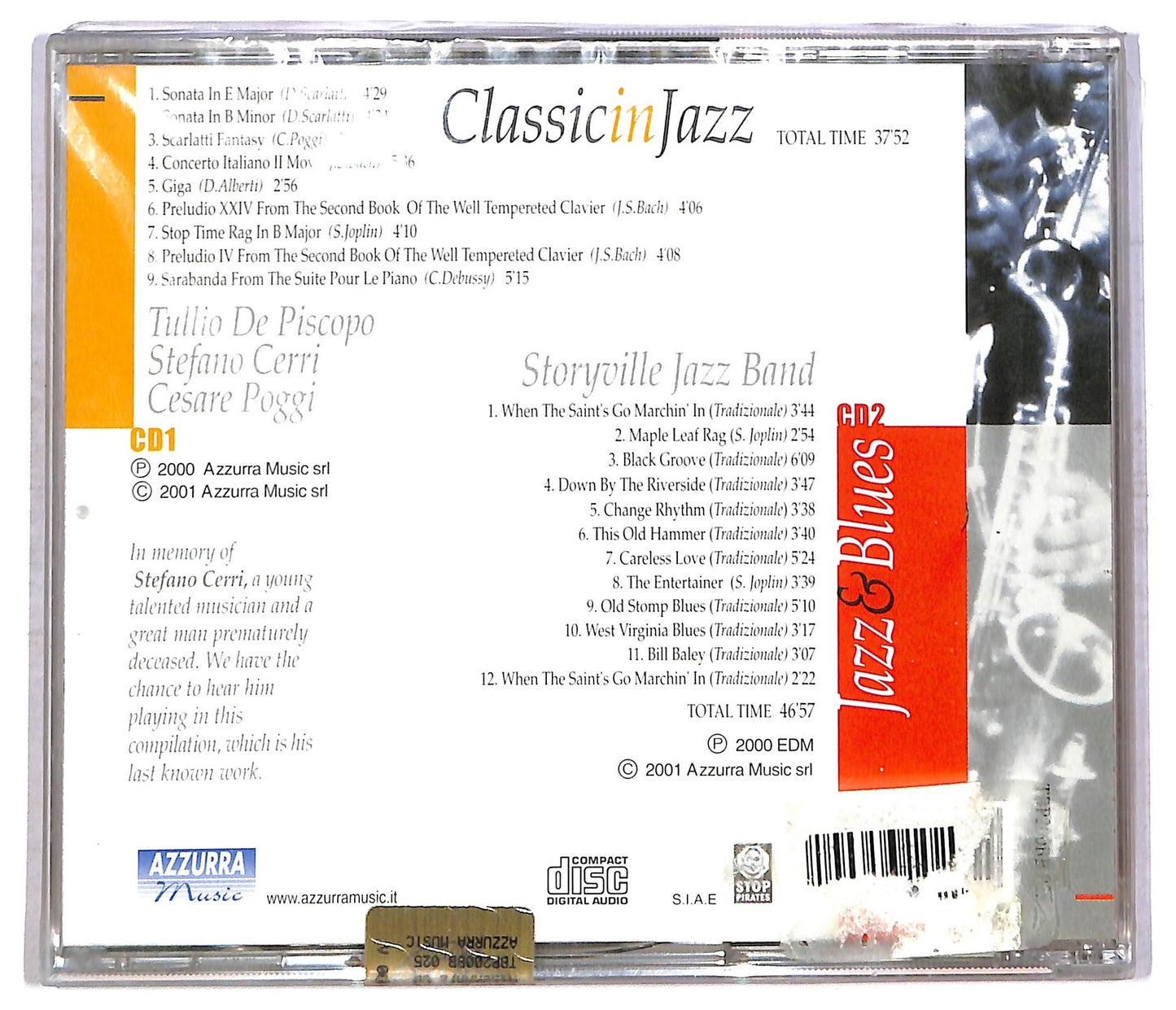 EBOND Various - Classic In Jazz -Jazz & Blues CD CD086740