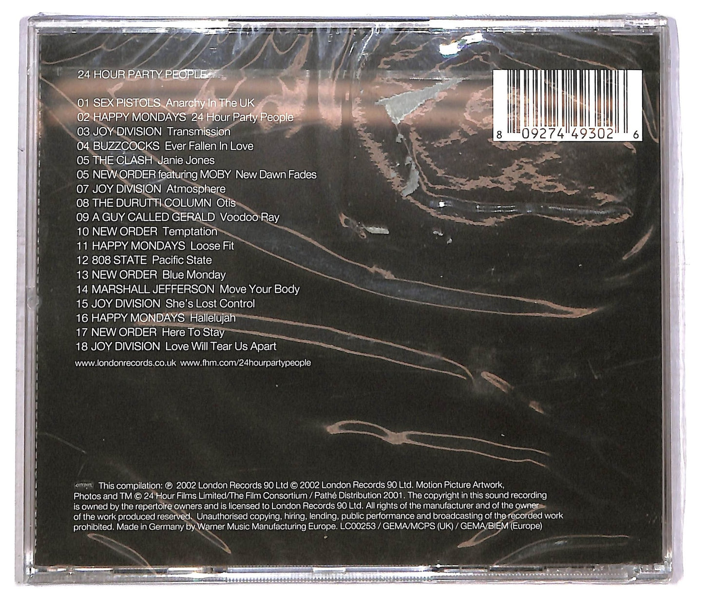 EBOND Various - 24 Hour Party People CD CD086814