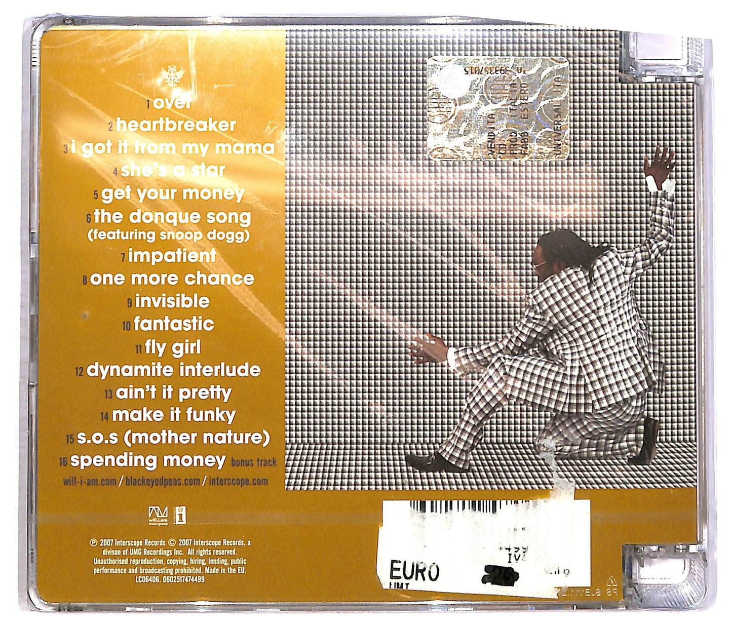 EBOND Will.I.Am - Songs About Girls CD CD086841