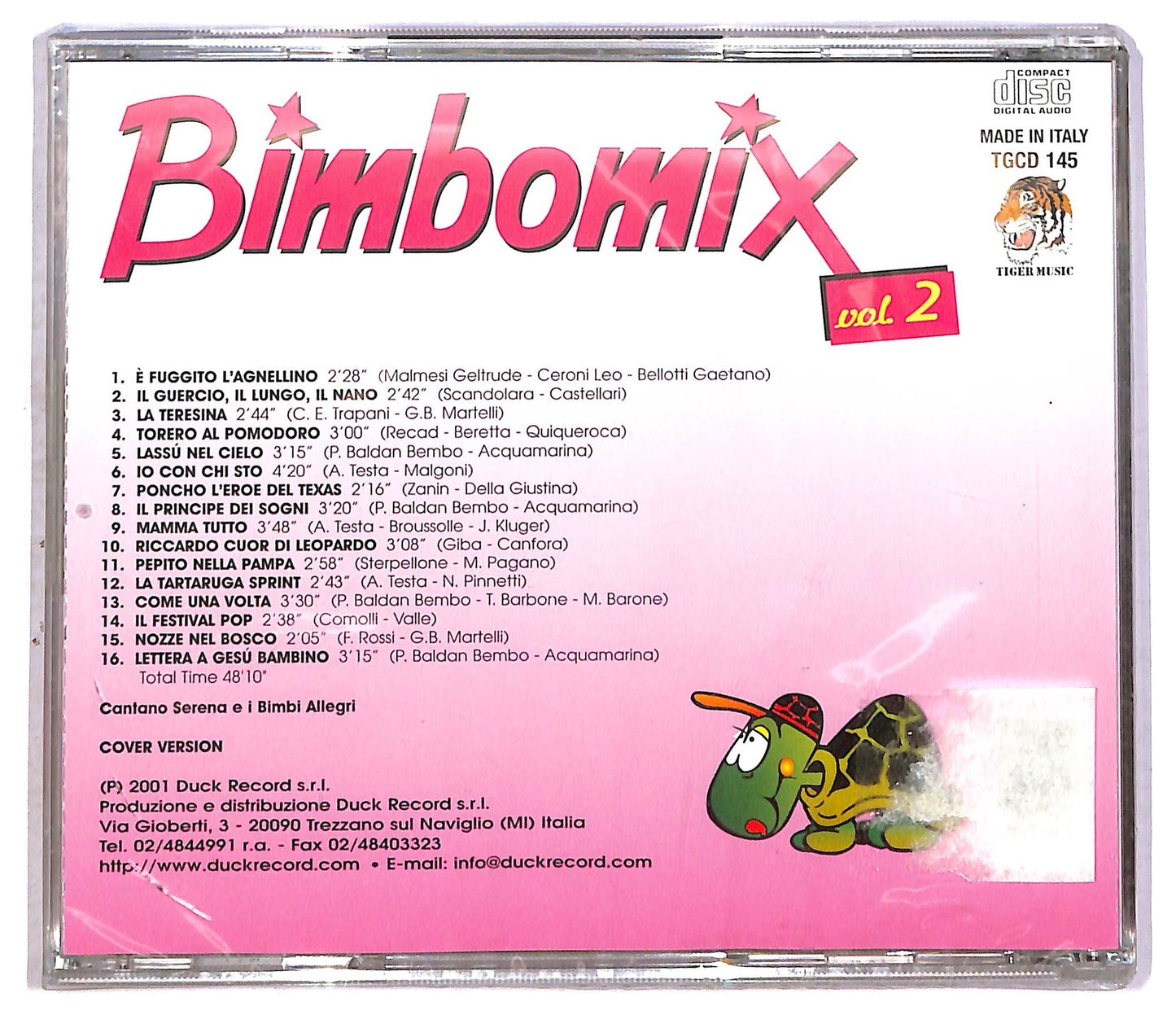 EBOND Serena E I Bimbiallegri - Bimbomix Vol. 2 CD CD086861