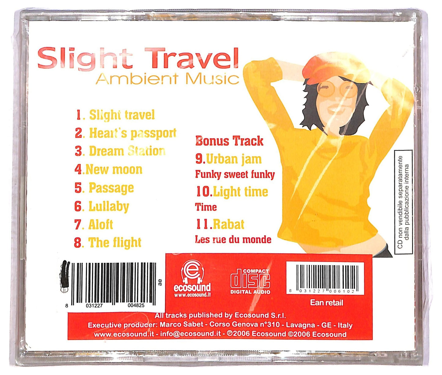 EBOND Various - Slight Travel 79 minuti di musica CD CD086863