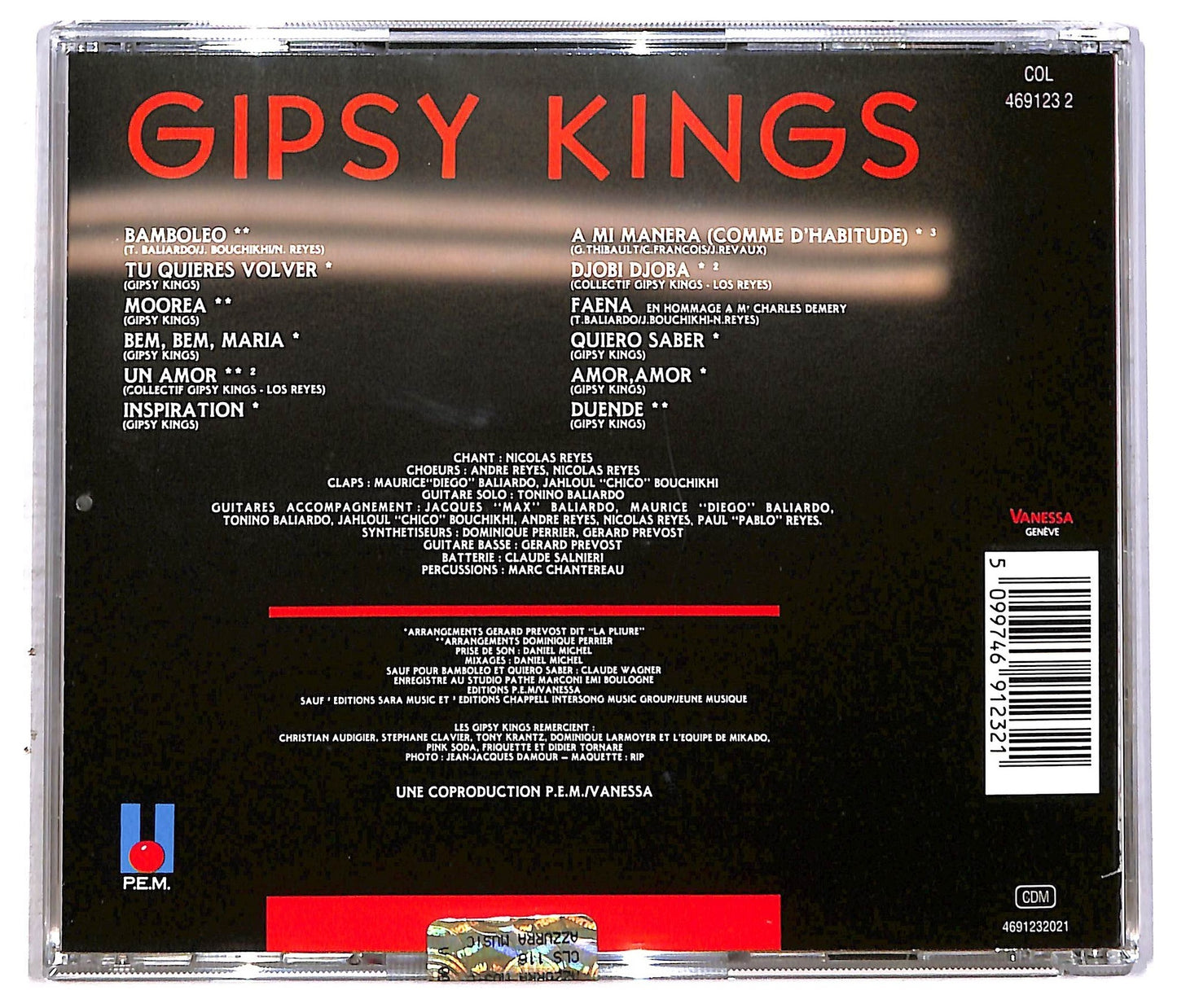 EBOND Gipsy Kings - Gipsy Kings CD CD086949