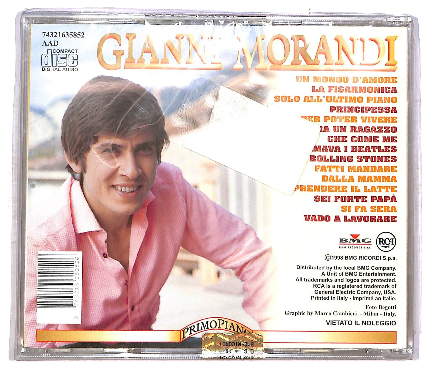 EBOND Gianni Morandi - Gianni Morandi CD CD086950