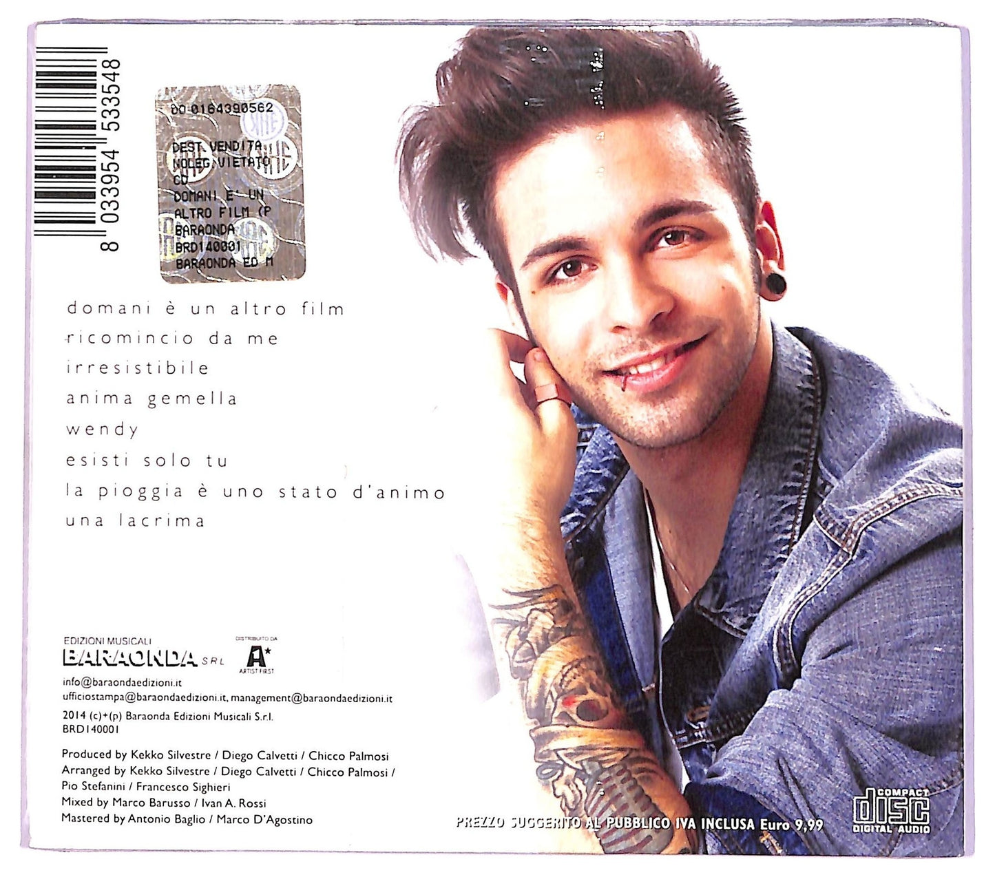 EBOND Dear Jack - Domani E Un Altro Film CD CD087014